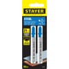 Полотна Stayer, t218a, для эл/лобзика, hss, по металлу (0,9-3мм), фигур. рез, t-хвост., шаг 1,2мм, 50мм, 2шт 15995-1.2_z02