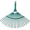 GRINDA PROLine 22 плоских зубца, грабли с алюминиевым черенком 39586