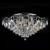 Люстра хрустальная Eurosvet Crystal 10081/12 хром/прозрачный хрусталь Strotskis