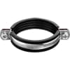 Хомут трубный ЗУБР 2 1/2", с гайкой, оцинкованный, 6 шт., 37850-75-80