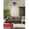 Светильник светодиодный IN HOME ELEGANT ARIS-B-BG 120Вт 230В 3000-6500K 8400Лм 590х590х115мм ПУ черный 4690612043265
