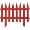 Забор декоративный GRINDA 28х300 см, терракот КЛАССИКА 422201-T