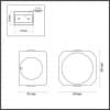Настенный светильник ODEON LIGHT Miko 4222/4WL