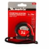 Рулетка Status Magnet fixation, 3 м х 16 мм, обрезиненный корпус, зацеп с магнитом Matrix 31019