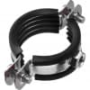 Хомут трубный ЗУБР 1 1/4", с гайкой, оцинкованный, 8 шт., 37850-40-45