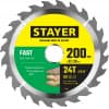 STAYER FAST 200 x 32/30мм 24Т, диск пильный по дереву, быстрый рез 3680-200-32-24_z01