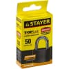 Замок навесной TOPLock STAYER 50х42х22 мм, металлический корпус, закаленная дужка 37160-50