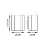 Настенный светильник Lightstar Nubi Legno 802615
