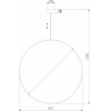 Подвесной светильник Eurosvet Element 90283/1 хром