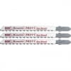 Полотна для электролобзика по дереву, 3 шт, T101BF, 75 x 2,5 мм, Bimetal Matrix Professional 78211