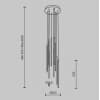 Подвесной светильник Maytoni Light stick MOD236PL-L54BS3K